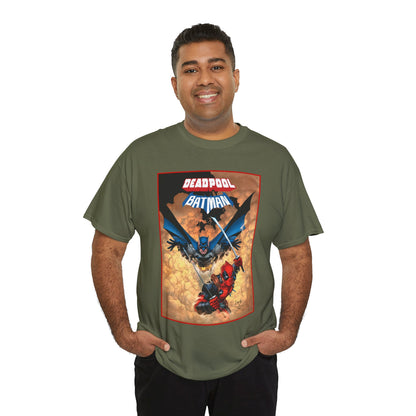 Deadpool & Batman T-Shirt - Greg Capullo Art - DC & Marvel Comics - Crossover - Slade Wilson, Bruce Wayne - 2025