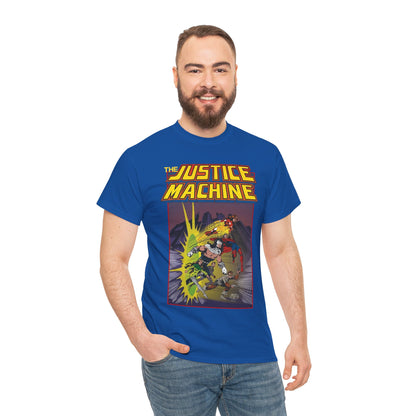 Justice Machine T-Shirt - John Byrne Art - Comico Comics