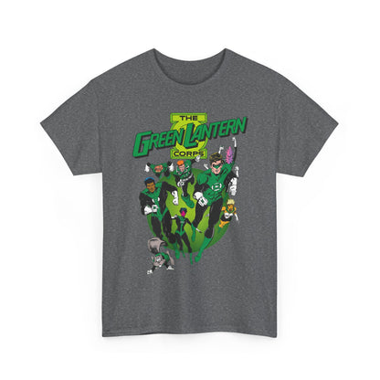 Green Lantern Corps T-Shirt - Joe Staton Art - Hal Jordan, John Stewart, Arisia, Kilowog, Katma Tui - DC Comics