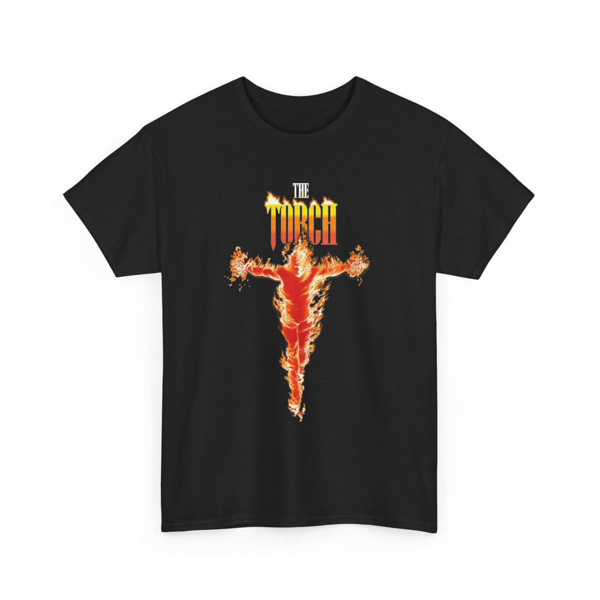The Torch T-Shirt - Alex Ross Art - Golden Age Member of the Invaders - Marvel Comics