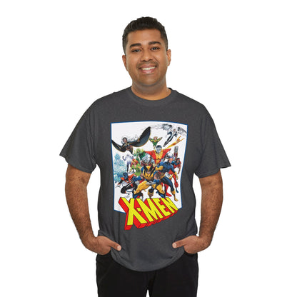 X-Men T-Shirt - Classic Arthur Adams Art - Marvel Comics - Wolverine, Colossus, Storm, Cyclops, Nightcrawler, Iceman