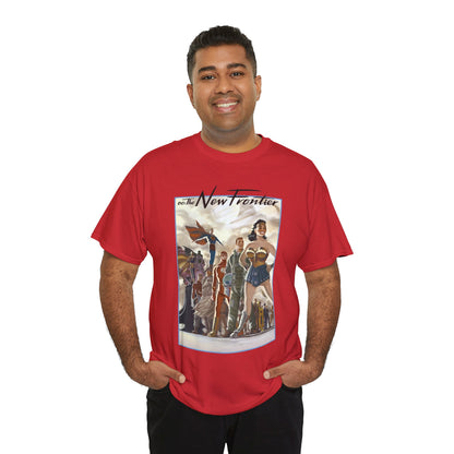 DC: The New Frontier T-Shirt - Darwyn Cooke Art - Superman, Wonder Woman, Flash, Batman - DC Comics