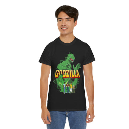 Godzilla T-Shirt - Popular 1970s Hanna-Barbera Cartoon - Godzooky - Retro 70s Animation - Toho - King of the Monsters