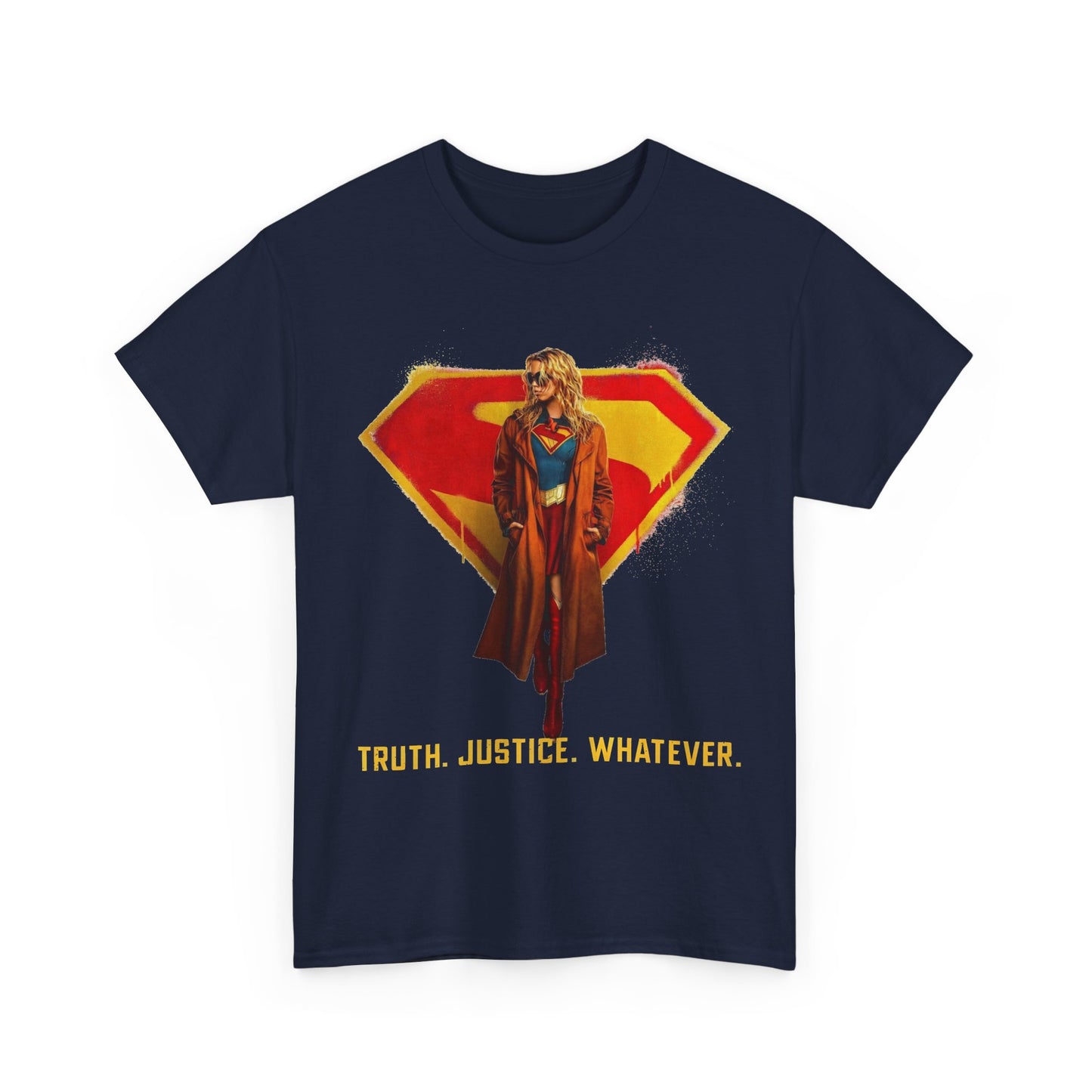 Supergirl Movie T-Shirt - Milly Alcock - Truth Justice Whatever - 2026 - Kara Zor-El - DC Comics, DC Studios