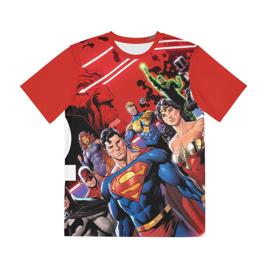 DC All-In All Over Print Tee (Polyester) - Absolute Superman, Batman & Wonder Woman - Darkseid - DC Comics