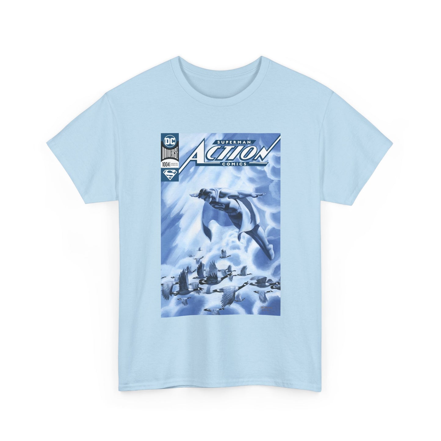 Action Comics #1004 T-Shirt - Steve Rude Art - Superman - DC Comics