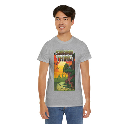 Swamp Thing T-Shirt - Paris Cullins & Pat Broderick Unreleased Cover Art - DC Comics Vertigo