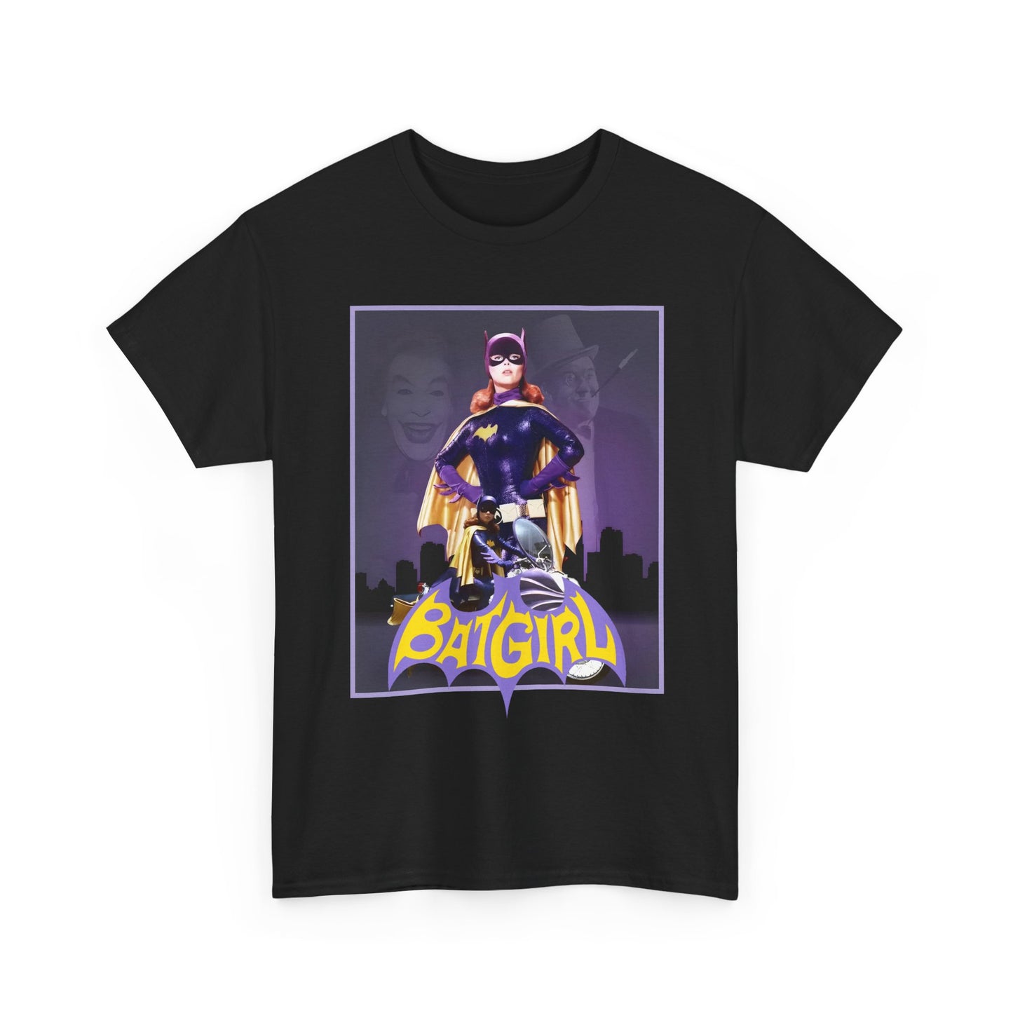 Batgirl T-Shirt - Yvonne Craig - Batman 1966 TV Series - Barbara Gordon, Daughter of Commissioner Gordon, Gotham City Hero