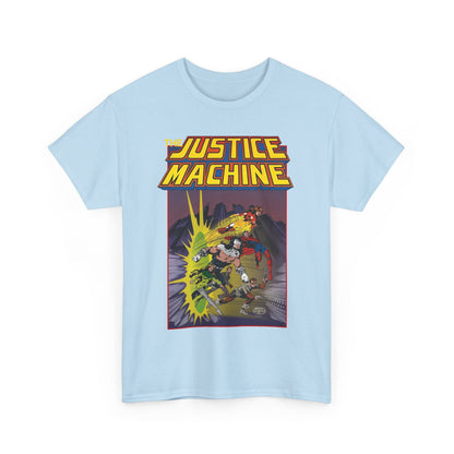 Justice Machine T-Shirt - John Byrne Art - Comico Comics