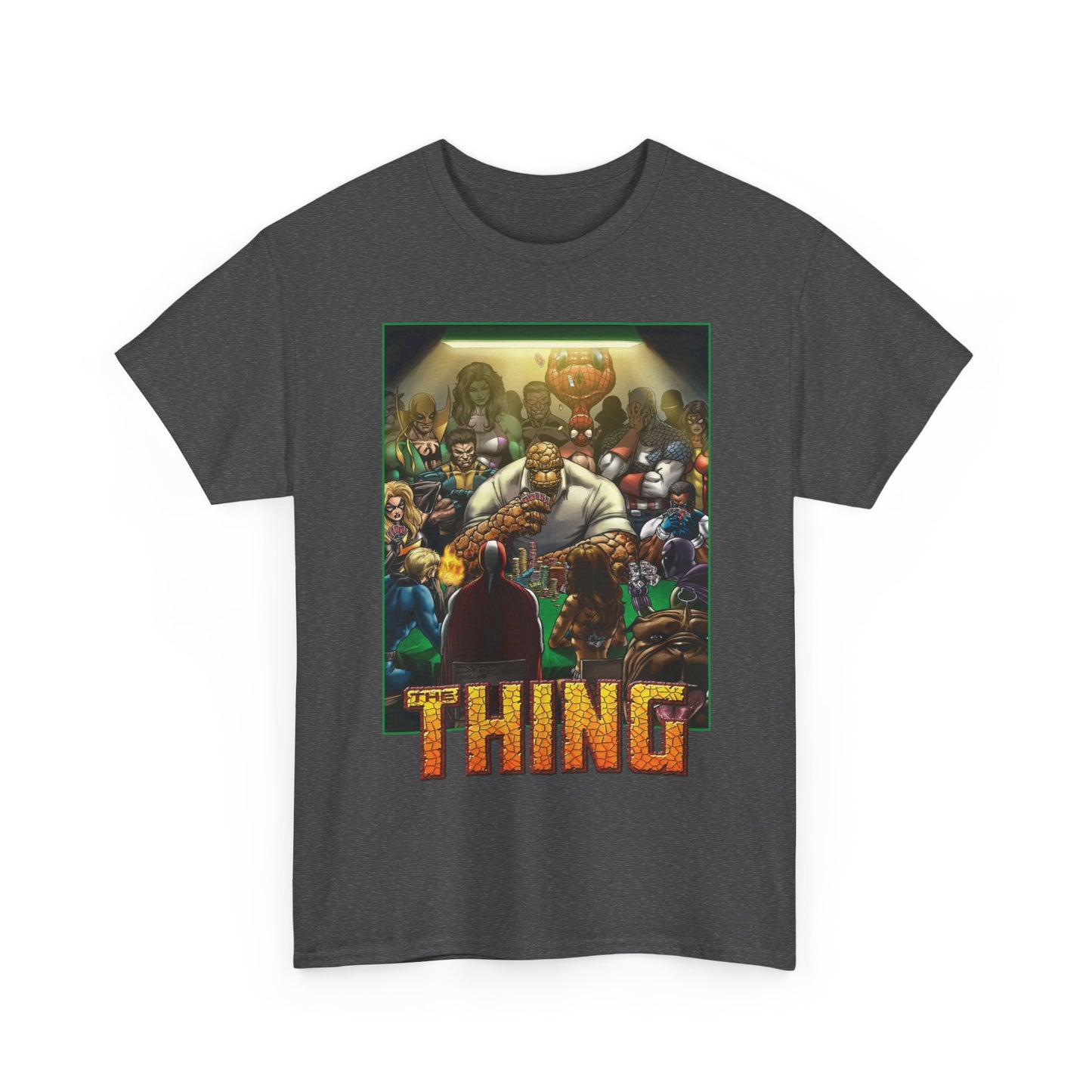 The Thing T-Shirt - Andrea DI Vito Art - Fantastic Four Member, Ben Grimm - Marvel Comics