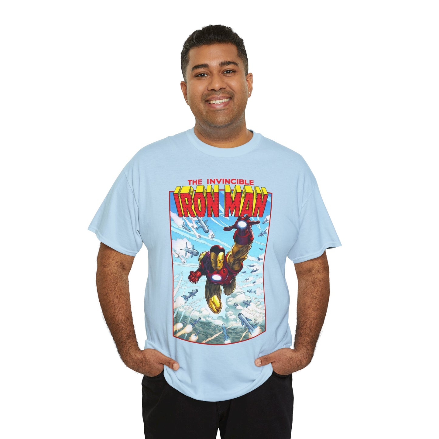 Iron Man T-Shirt - Marc Silvestri Art - Tony Stark Armor - Avengers Member & Leader - Marvel Comics