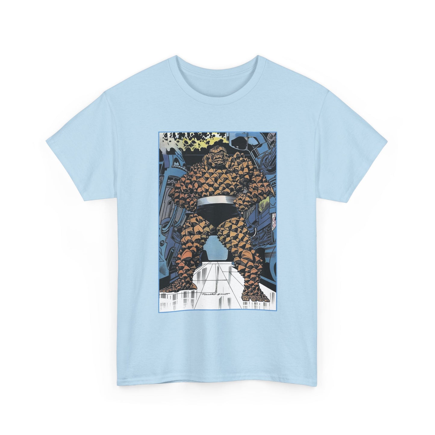 The Thing T-Shirt - Keith Pollard Art - Fantastic Four Pin-Up - Marvel Comics