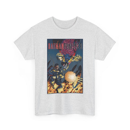 Batman/Punisher T-Shirt - Barry Kitson Art - Lake of Fire, AzBats - DC Comics/Marvel Comics