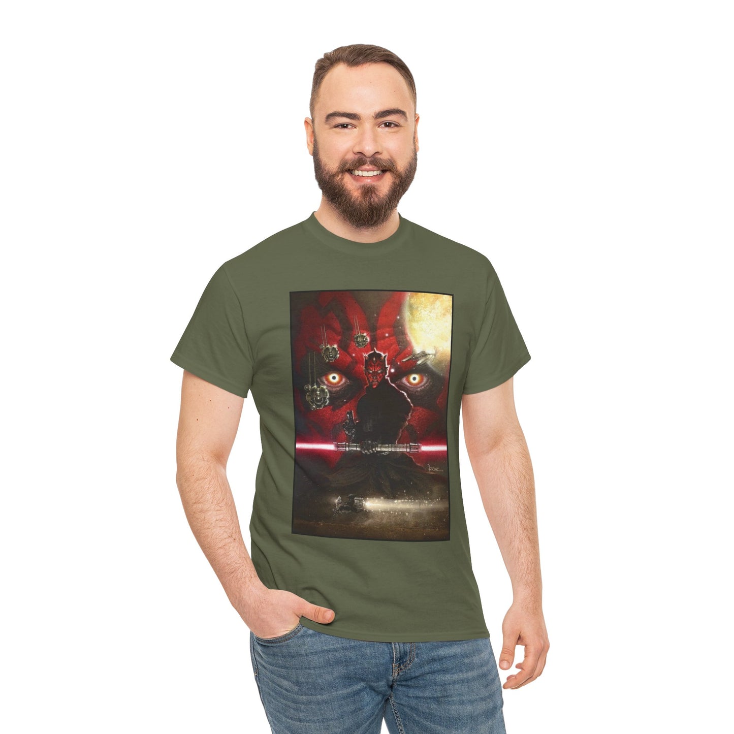 Darth Maul T-Shirt - Kaare Andrews Art - Star Wars Sith - #5 Artwork - Marvel Comics