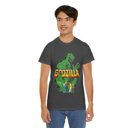 Godzilla T-Shirt - Popular 1970s Hanna-Barbera Cartoon - Godzooky - Retro 70s Animation - Toho - King of the Monsters