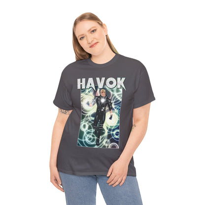 Havok T-Shirt - X-Men, X-Factor Member & Leader - Mutant Hero - Alex Summers, Brother to Scott Summers, Cyclops - Marvel Comics