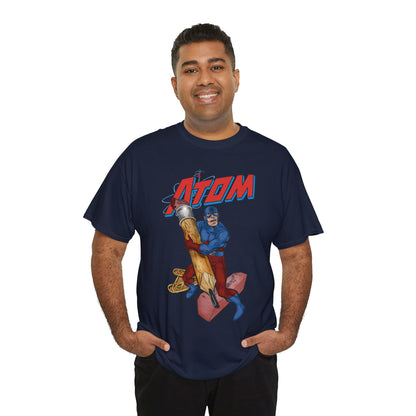 Atom T-Shirt - John Byrne Art - Ray Palmer, Justice League Member - Professor at Ivy University - DC Comics