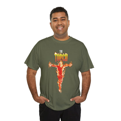The Torch T-Shirt - Alex Ross Art - Golden Age Member of the Invaders - Marvel Comics