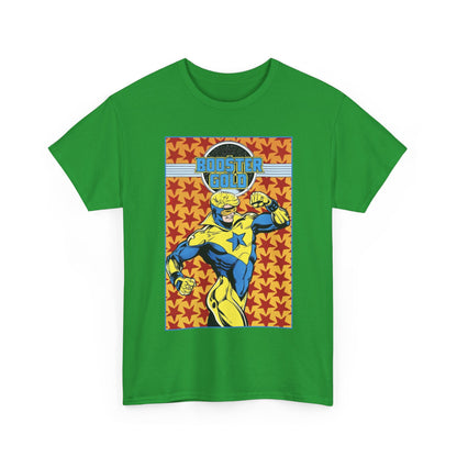 Booster Gold T-Shirt - Dan Jurgens Art - JLI Member - DC Comics