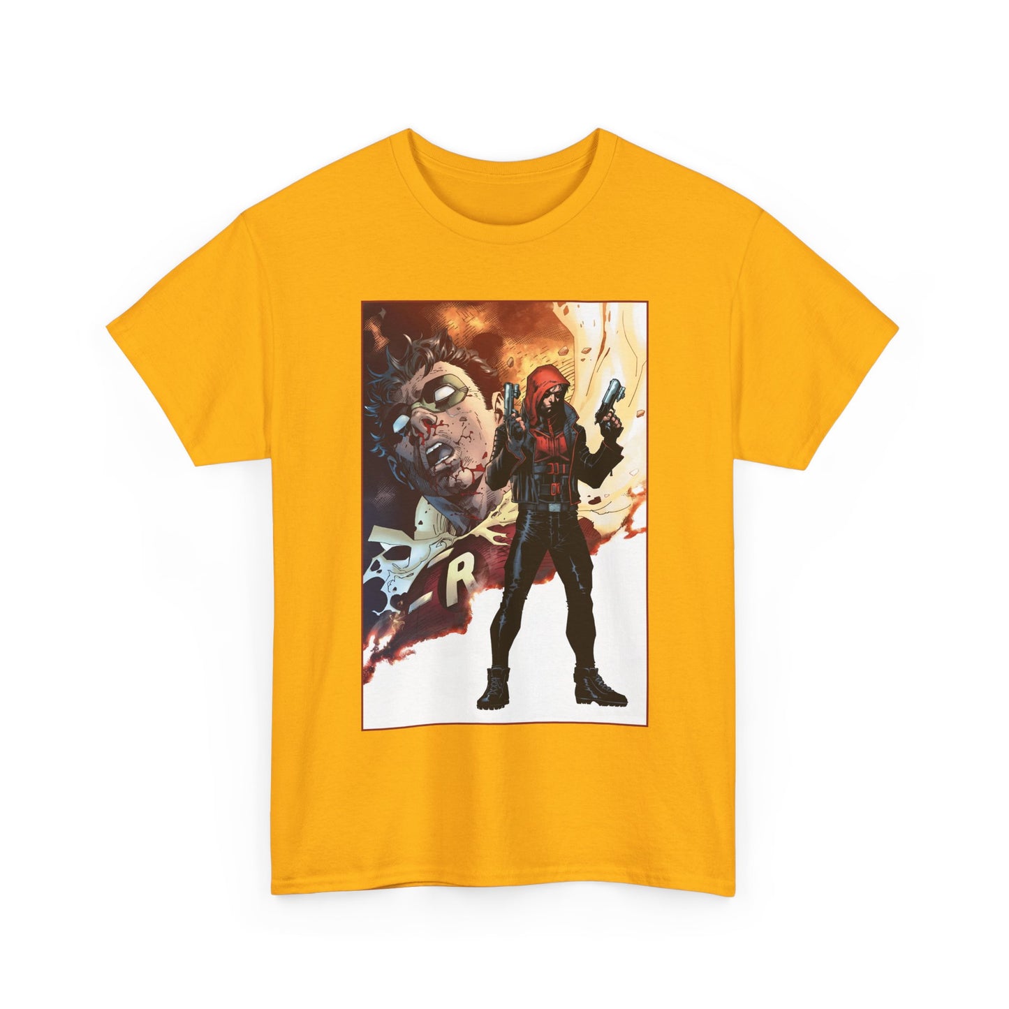 Red Hood T-Shirt - Jim Lee Art - Jason Todd, Batman Sidekick - DC Comics