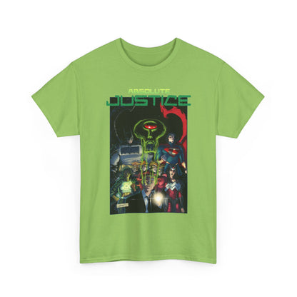 Absolute Justice T-Shirt - Juan Ferreyra Art - Superman Batman Wonder Woman Martian Manhunter - DC Comics