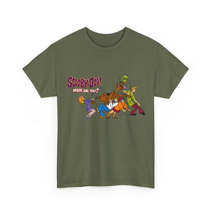 Scooby Doo, Where Are You? T-Shirt - Hanna-Barbera Art - Shaggy, Velma, Fred, Daphne - Mystery, Inc