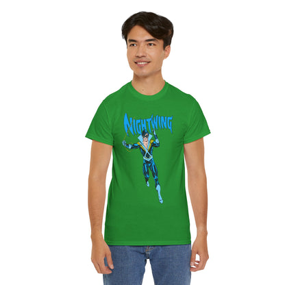Nightwing T-Shirt - George Perez Art - New Teen Titans, Dick Grayson - DC Comics - Batman's Former Sidekick, Titans Leader