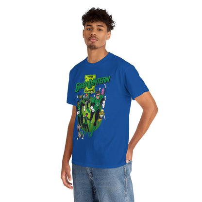 Green Lantern Corps T-Shirt - Joe Staton Art - Hal Jordan, John Stewart, Arisia, Kilowog, Katma Tui - DC Comics