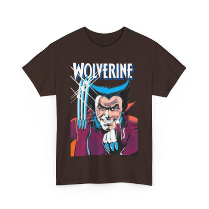 Wolverine T-Shirt - Frank Miller 1982 Cover Art - Marvel Comics - X-Men Member, Logan - Classic Mini-Series
