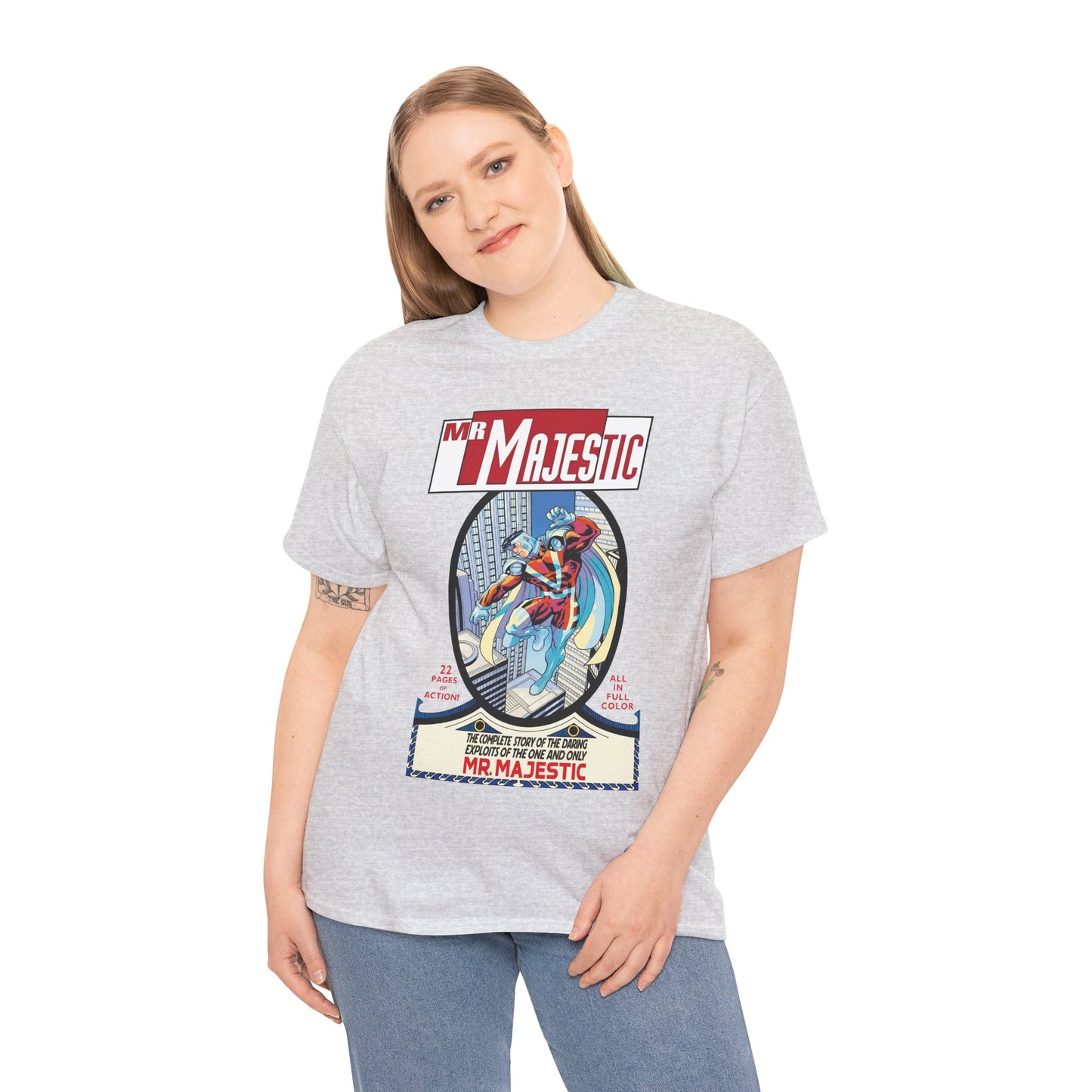 Mr. Majestic T-Shirt - Ed McGuiness Art - DC/Wildstorm Comics