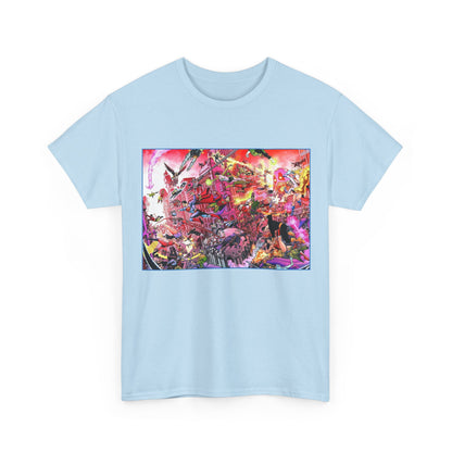 Crisis on Infinite Earths/DC Legends T-Shirt - George Perez Art - DC Comics