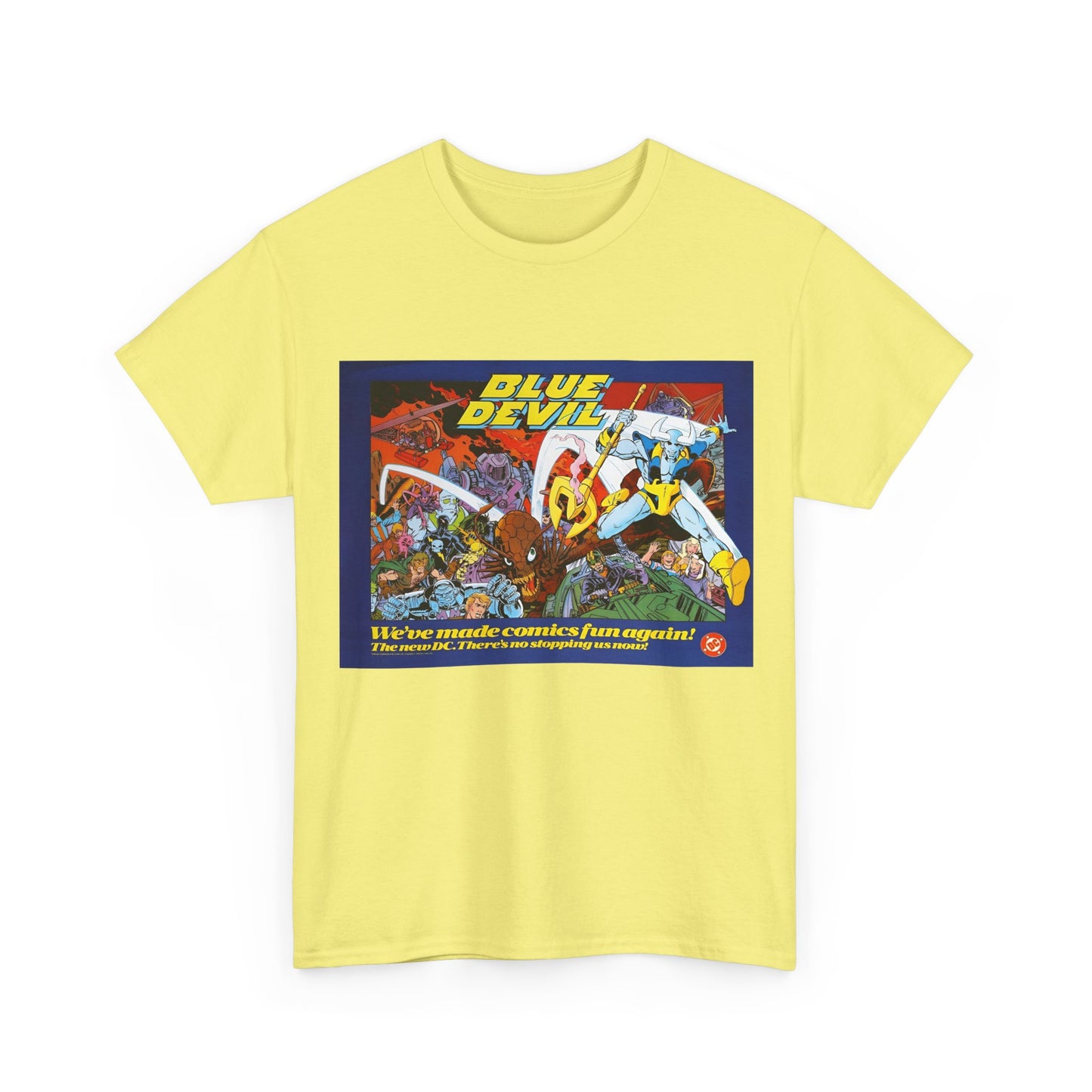 Blue Devil Ad T-Shirt - DC Comics