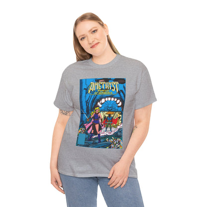 Amethyst, Princess of Gemworld T-Shirt - George Perez & Ernie Colon Art - The Last Battle Vs Dark Opal - DC Comics