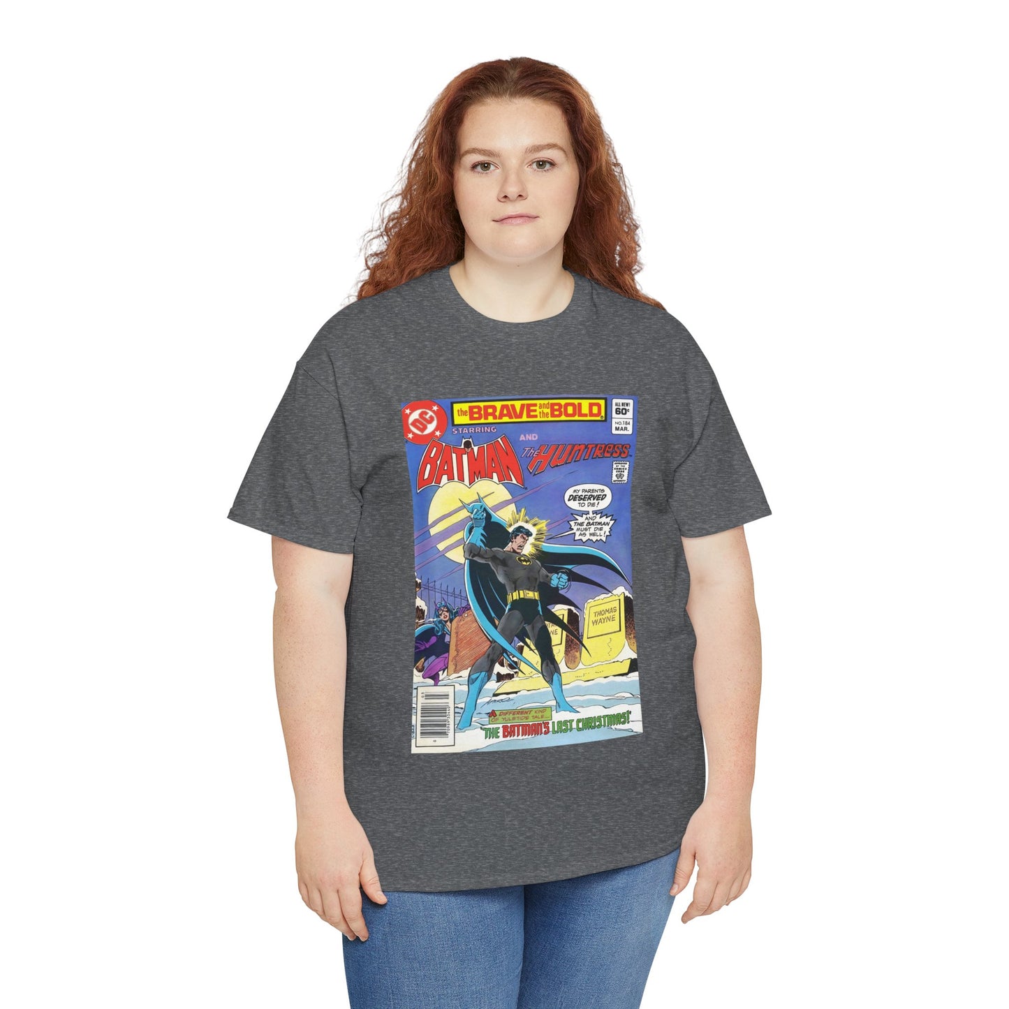Brave & the Bold #184 T-Shirt - Batman & Earth-2 Huntress - DC Comics