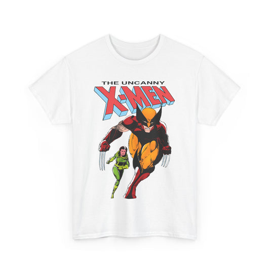 Wolverine & Rogue T-Shirt - Paul Smith Art - X-Member, Mutants - Marvel Comics - Uncanny X-Men #173 Cover - Logan