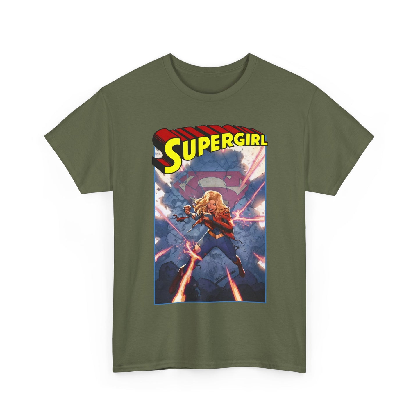 Supergirl T-Shirt - Jamal Campbell Art - DC Comics - Maid of Might, Kara - Upcoming 2026 Movie - James Gunn
