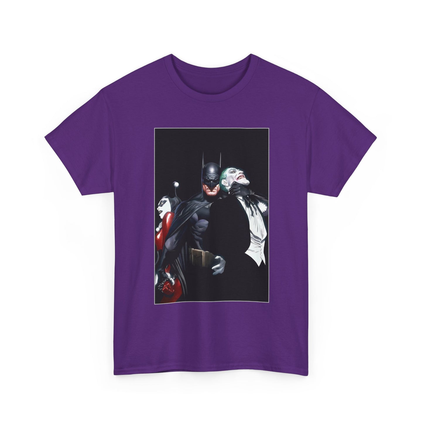 Batman T-Shirt - Alex Ross Art - Joker & Harley Quinn - DC Comics