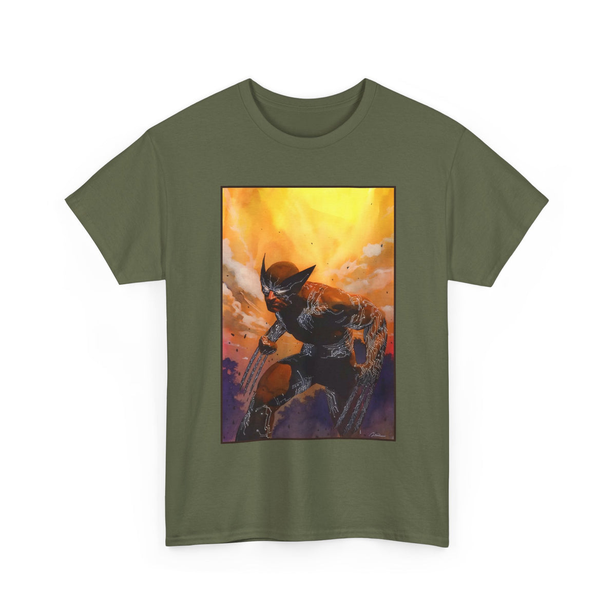 Omega Wolverine T-Shirt - Gerald Parel Art - James Howlett (Earth-63747) - Marvel Comics