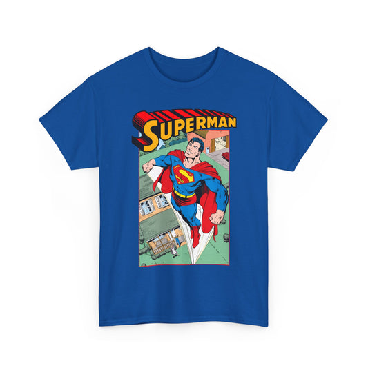 Superman T-Shirt - John Byrne Art - Man of Steel, Smallville - DC Comics