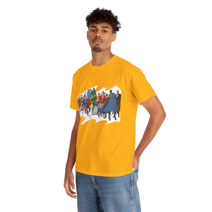 Batman T-Shirt - Neal Adams Art - Plastic Man, Sargon, Robin, Doom Patrol, Superboy, Legion of Super-Heroes - 100-Page Giant Cover Art - DC Comics