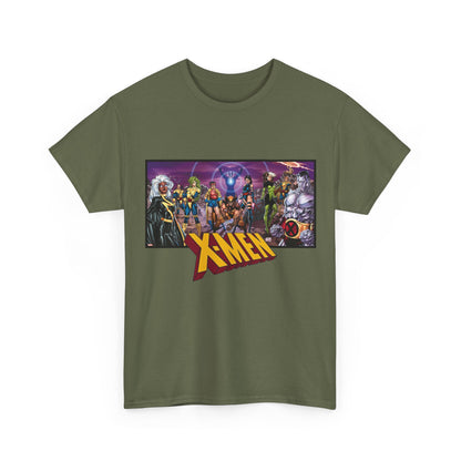X-Men T-Shirt - Jim Lee Art - Wolverine, Storm, Colossus, Psylocke, Rogue, Forge - Marvel Comics