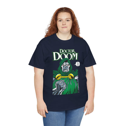 Doctor Doom T-Shirt - John Byrne Art - Fantastic Four Foe - 2026 Avengers Doomsday Movie - Marvel Comics
