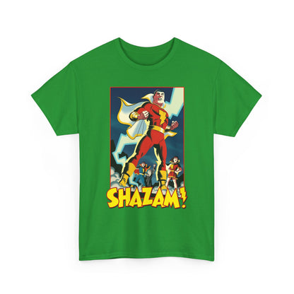Shazam T-Shirt - Michael Cho Art - Marvel Family - Mary Marvel, Captain Marvel Jr - DC Comics