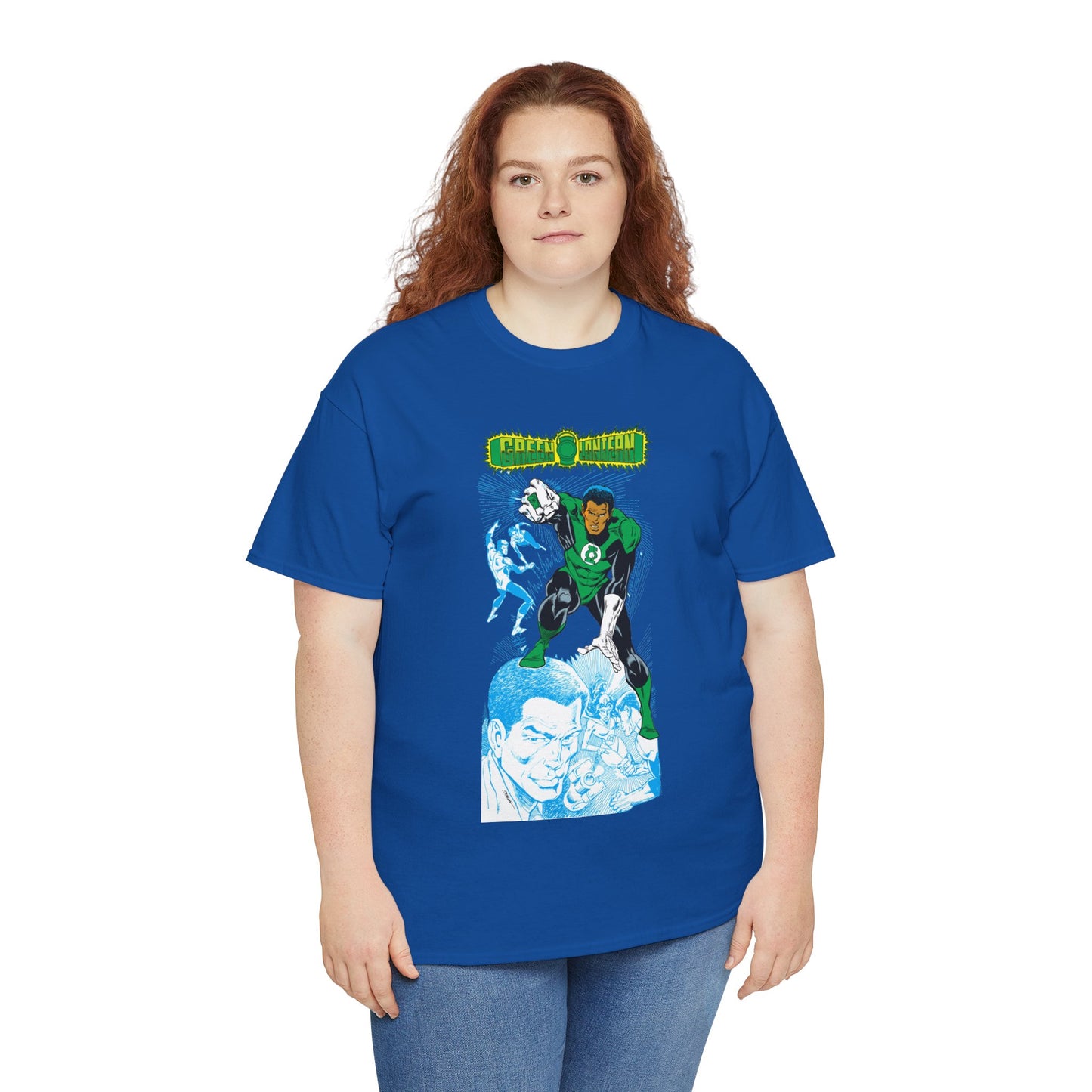 John Stewart Green Lantern T-Shirt - Joe Staton Art - Who's Who in the DC Universe Art - Sector 2814 - DC Comics