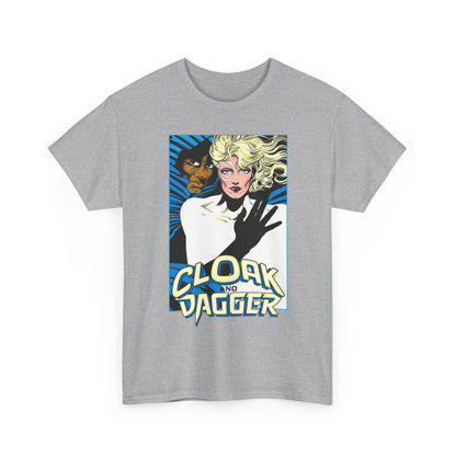 Cloak & Dagger T-Shirt - Popular 1980 Comic Book Duo - Marvel Comics