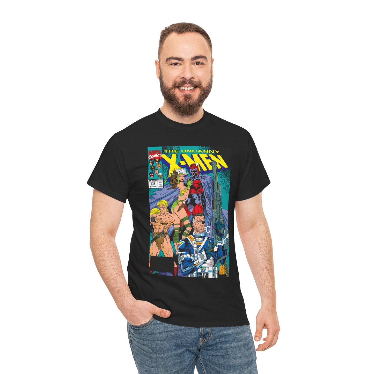 Uncanny X-Men #274 T-Shirt - Jim Lee Art - Marvel Comics