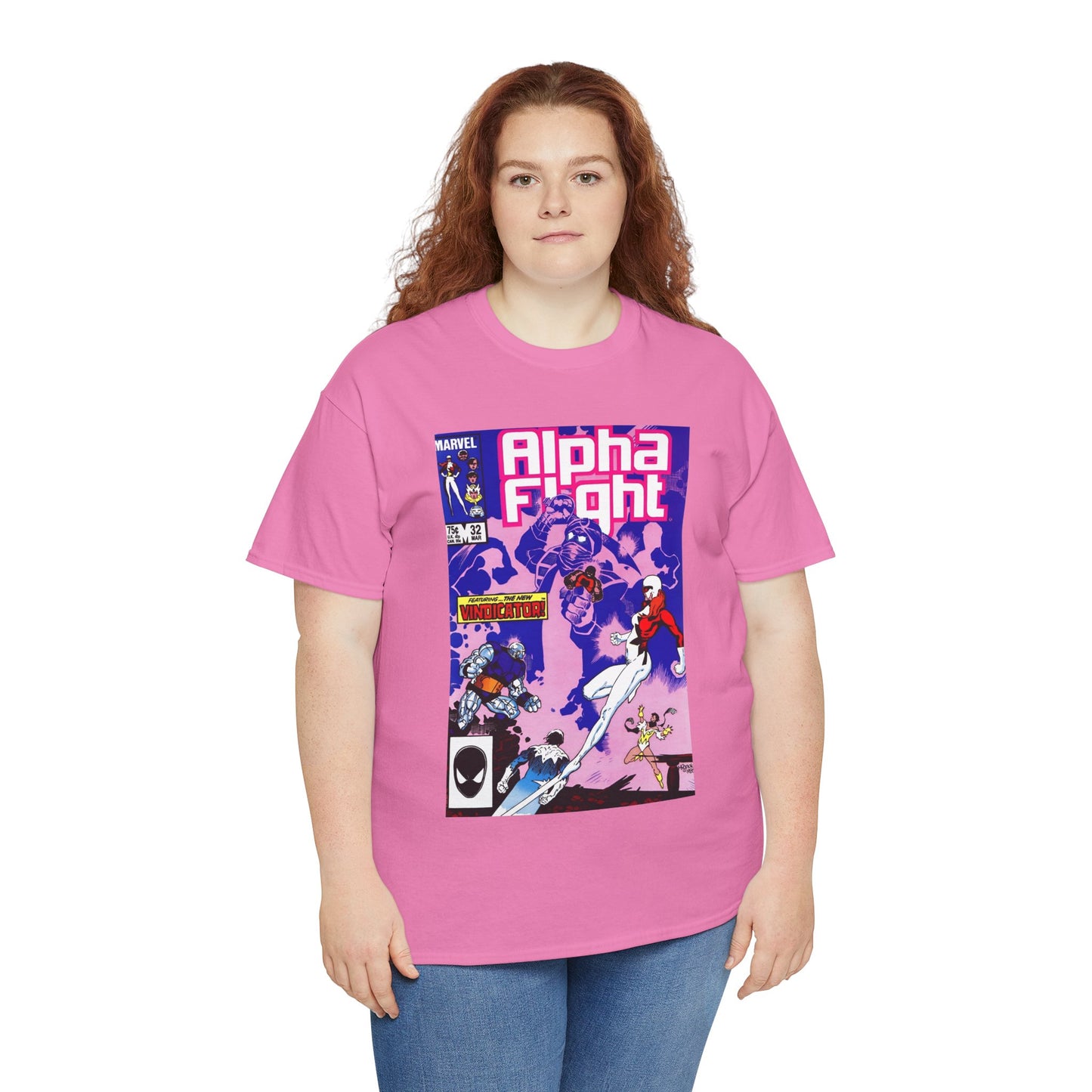 Alpha Flight #32 T-Shirt - Mike Mignola Art - Marvel Comics