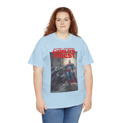 Batman Superman World's Finest T-Shirt - Björn Barends Art - #20 Variant Cover Art - DC Comics