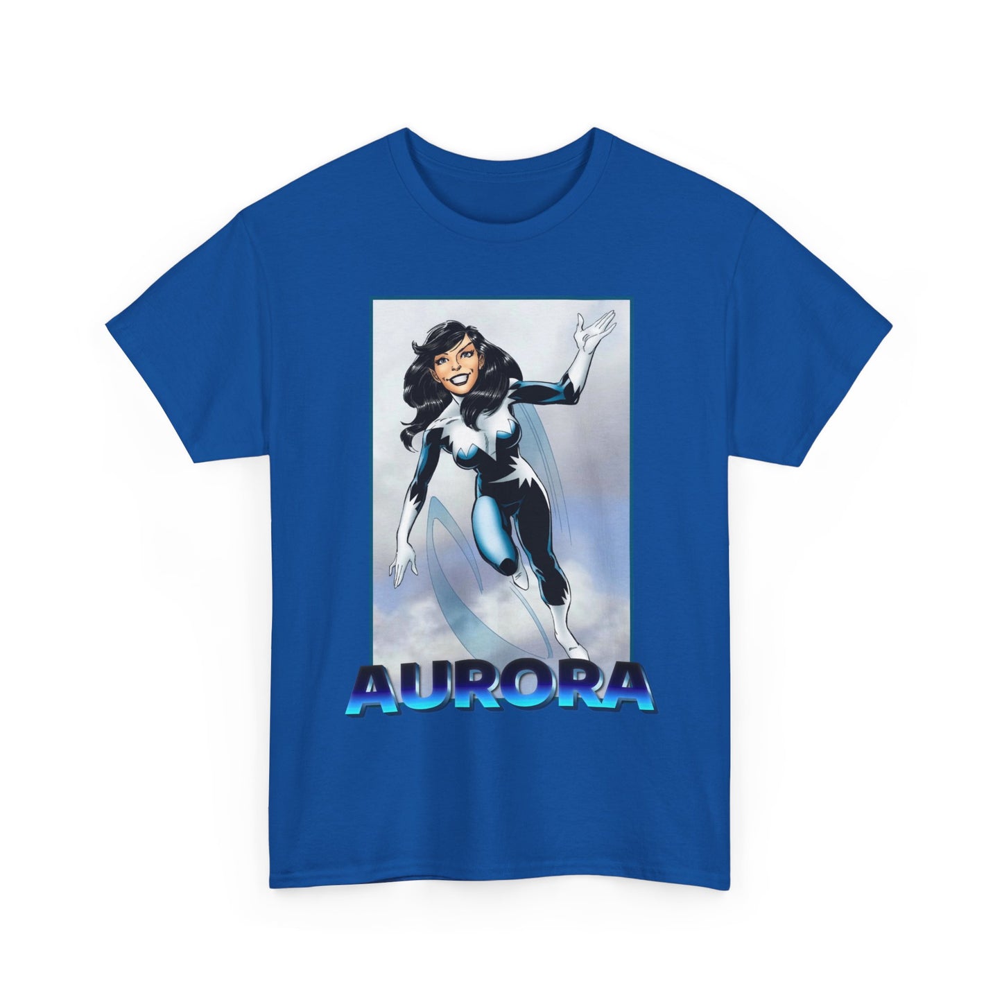Aurora T-Shirt - John Byrne Art - Alpha Flight Member - Marvel Comics