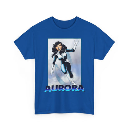 Aurora T-Shirt - John Byrne Art - Alpha Flight Member - Marvel Comics
